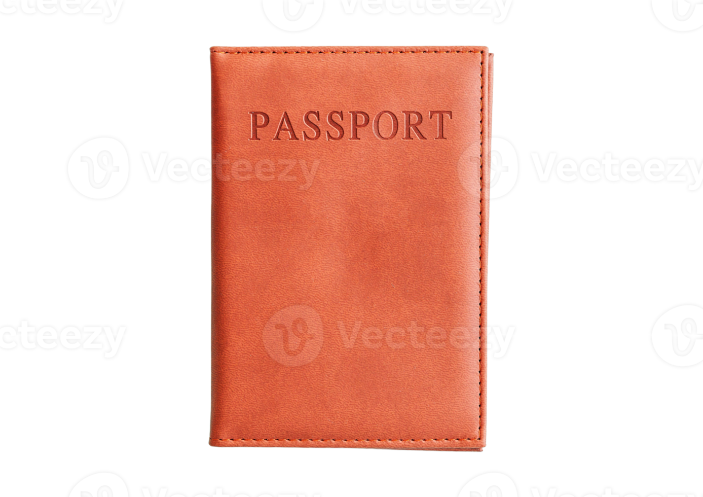 Cover passport isolated on a transparent background png