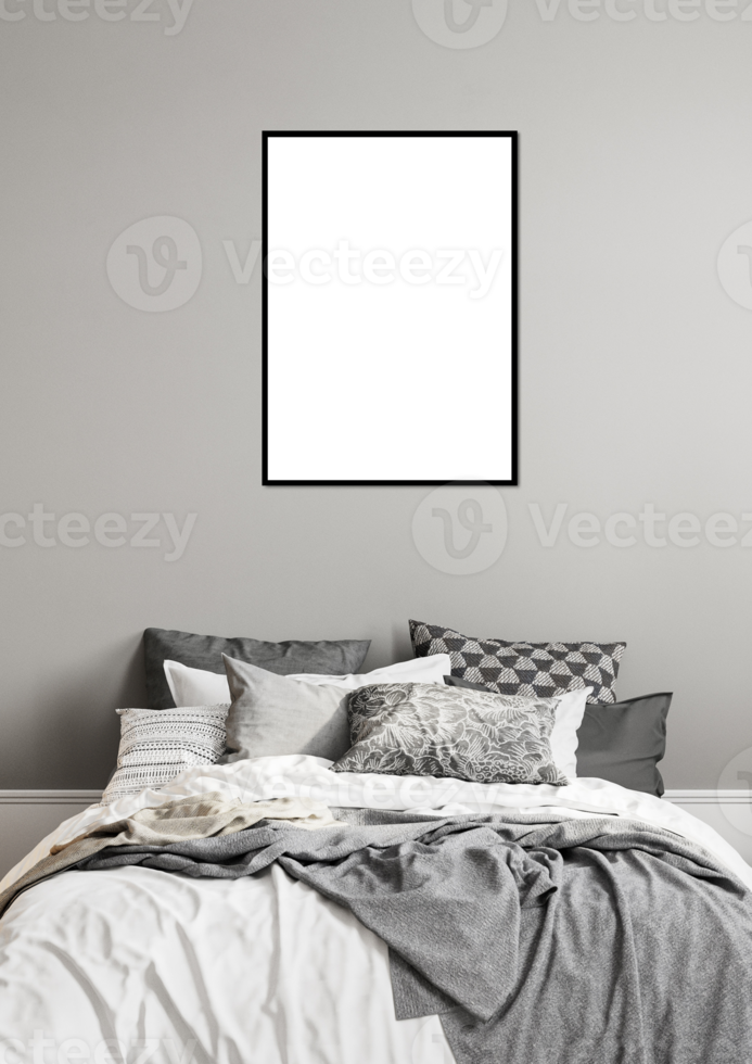 Png frame mockup isolated on transparent background