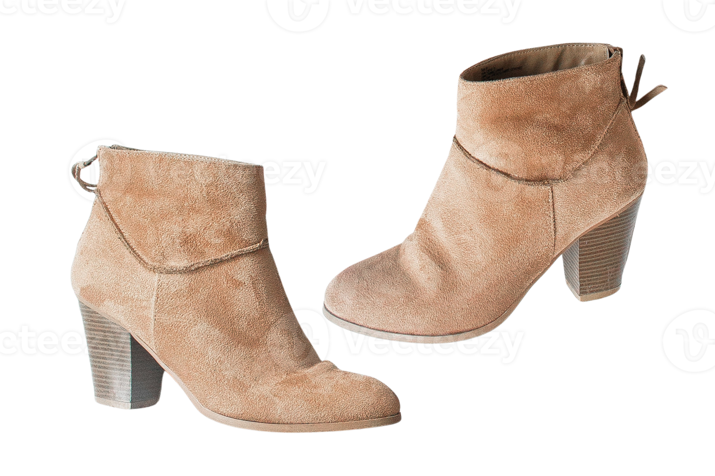 Brown boots isolated on a transparent background png