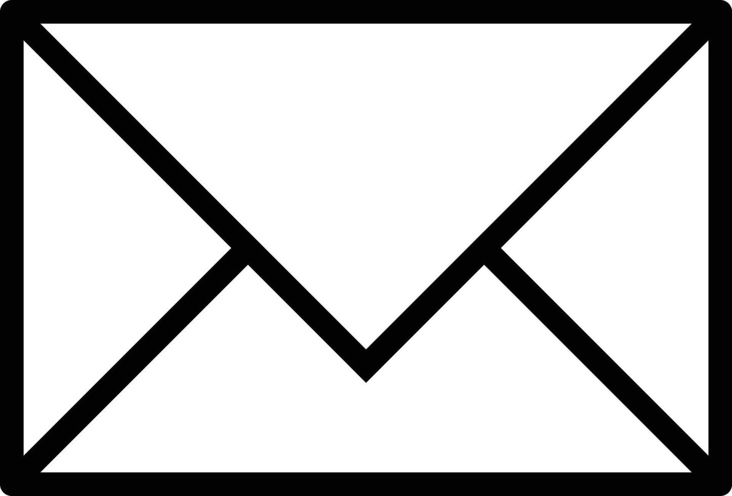 Email envelope icon vector illustration