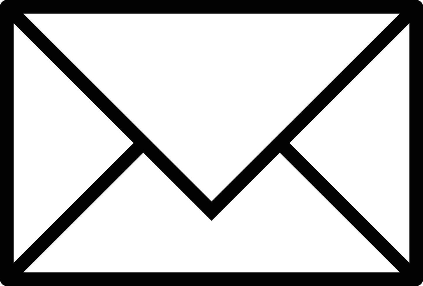 Email envelope icon vector illustration