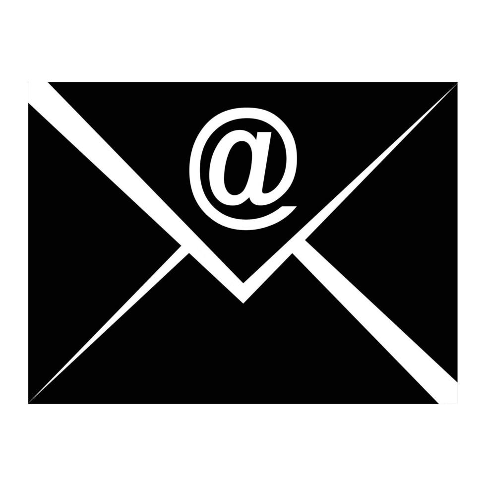 Outline email icon isolated on grey background. Open envelope pictogram. mail symbol for website design, mobile application, ui. Vector illustration. Eps10