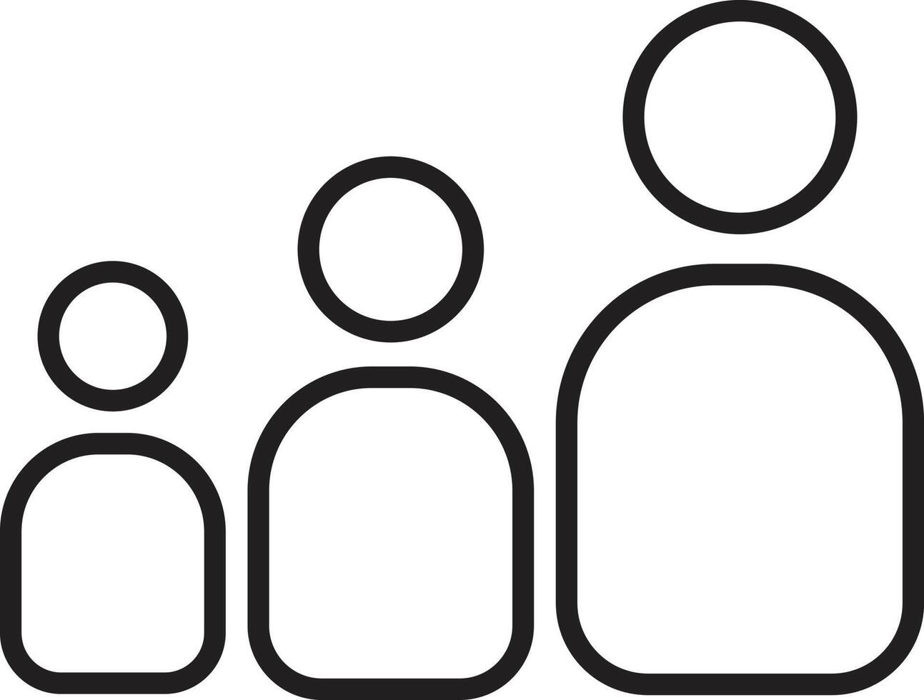 group of people concept icon vector