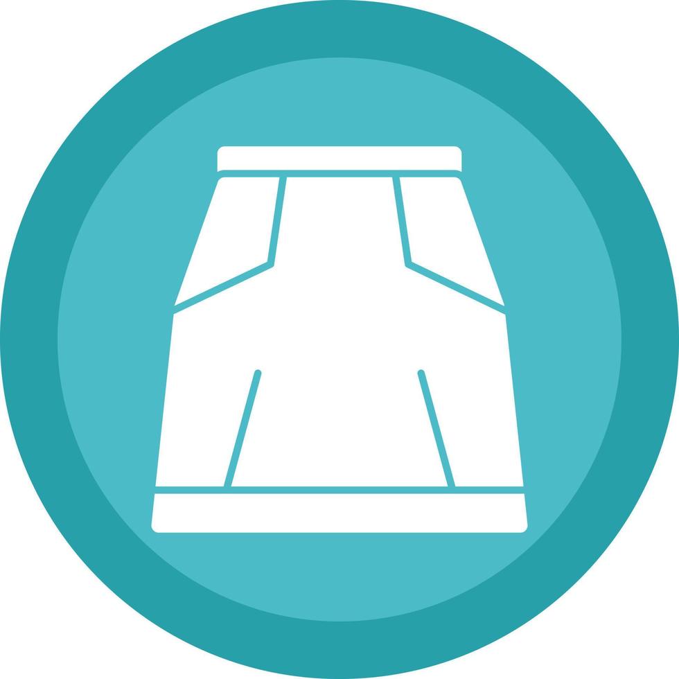 Skirt Vector Icon Design