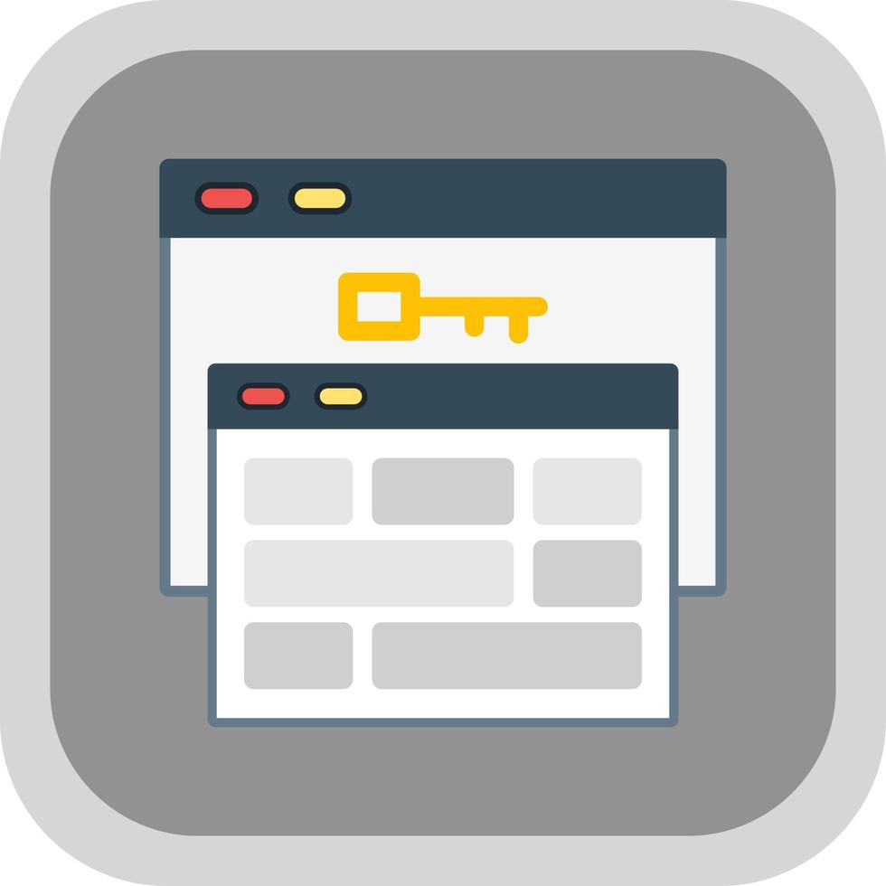 Keyword Stuffing Vector Icon Design