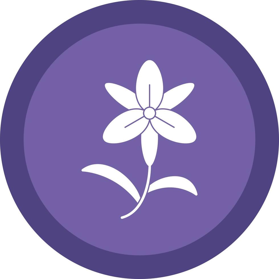 Lily Vector Icon Design