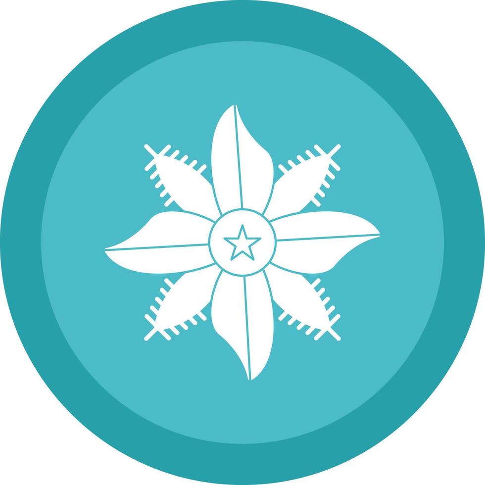 Borage Vector Icon Design