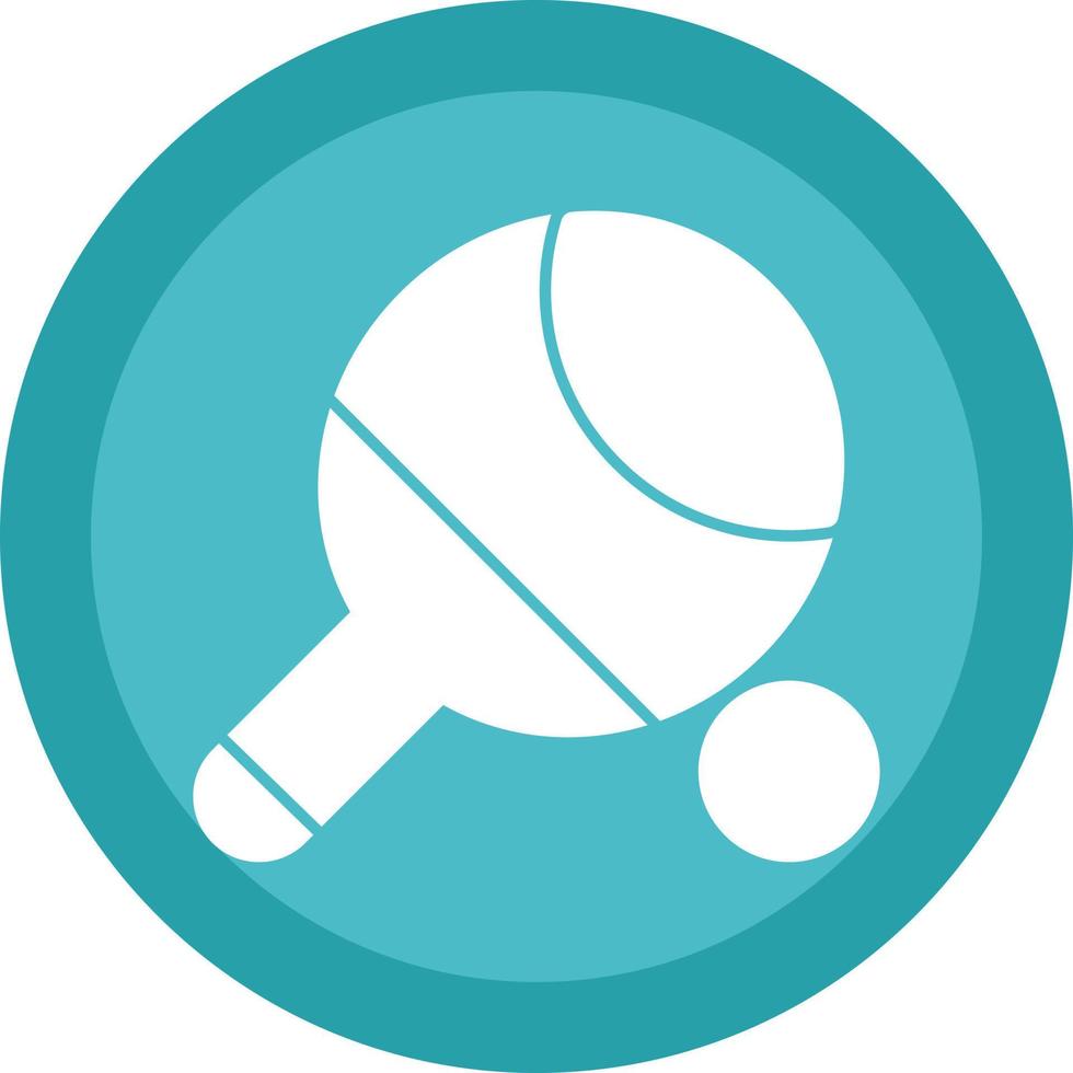 Table Tennis Vector Icon Design