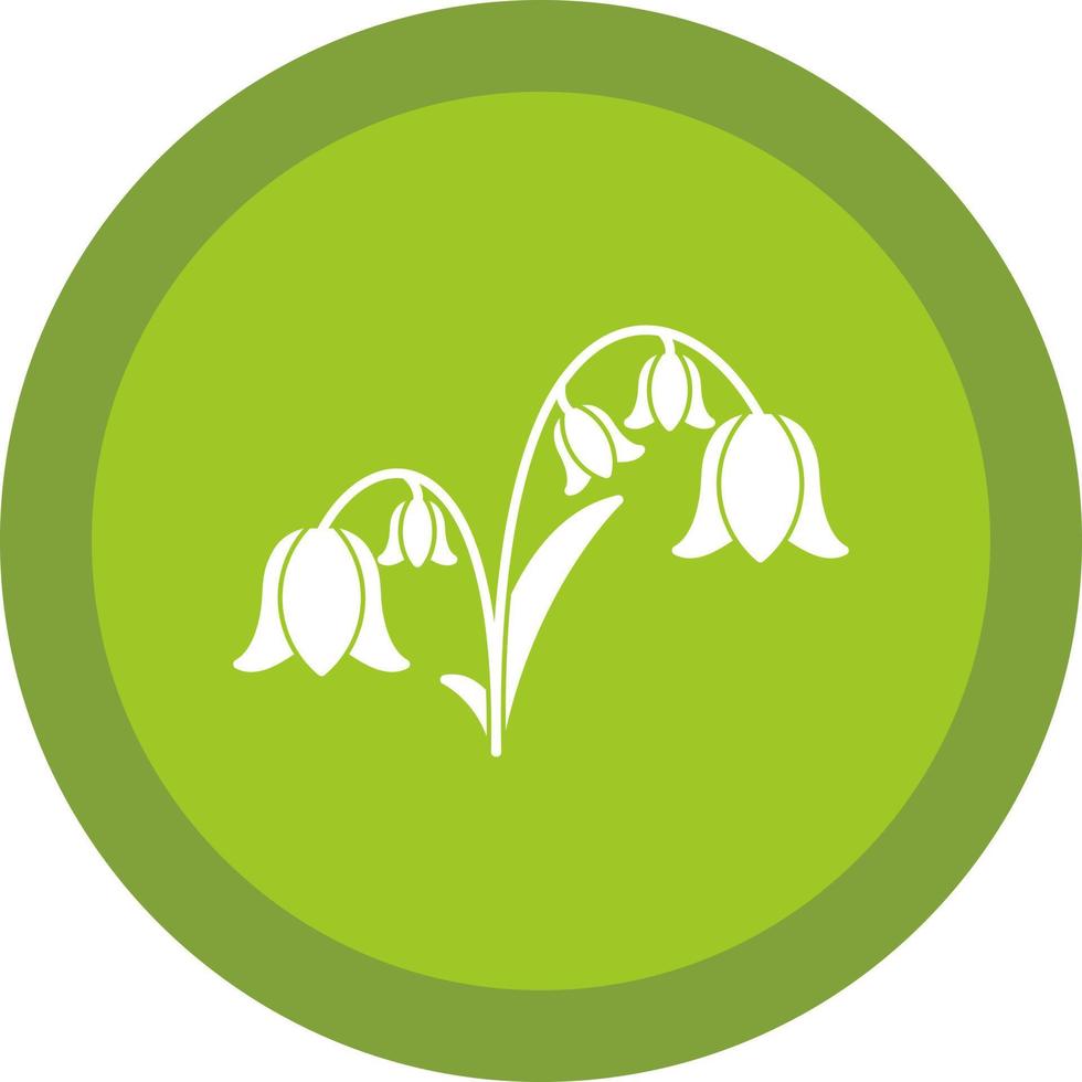 Bluebell Vector Icon Design