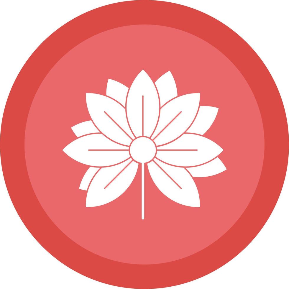 diseño de icono de vector de flor de loto