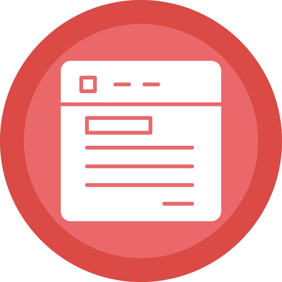Website Ux Vector Icon Design