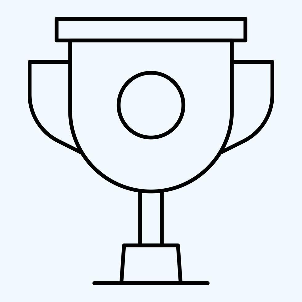 trophy icon for download vector