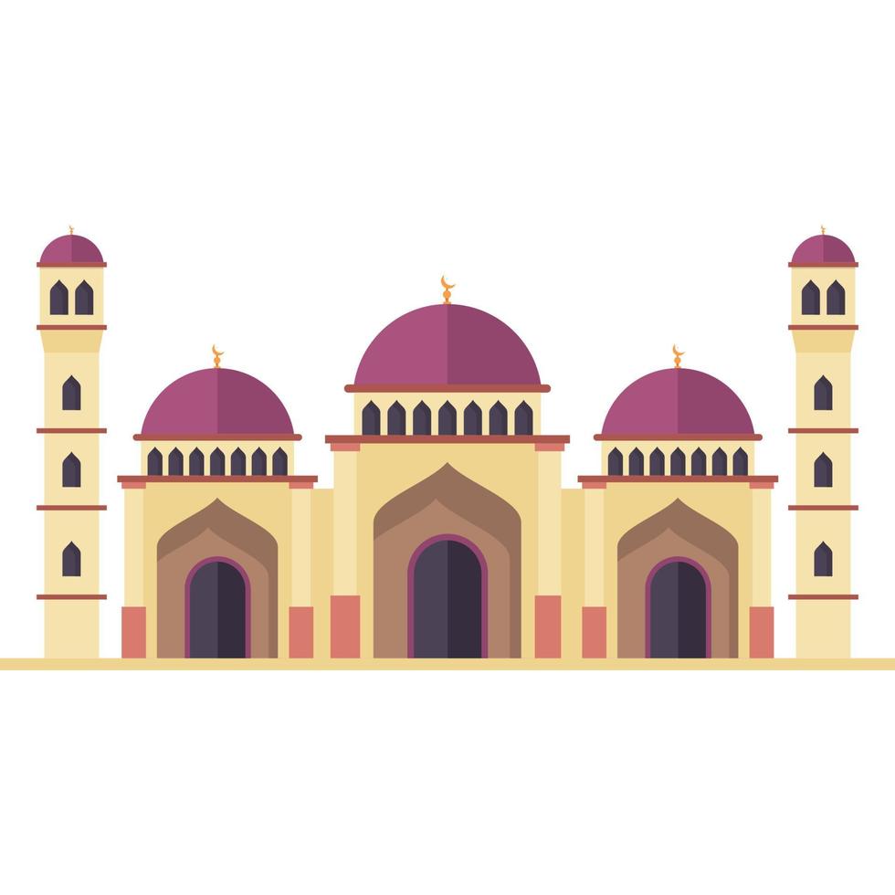 Mosque which can easily edit or modify vector