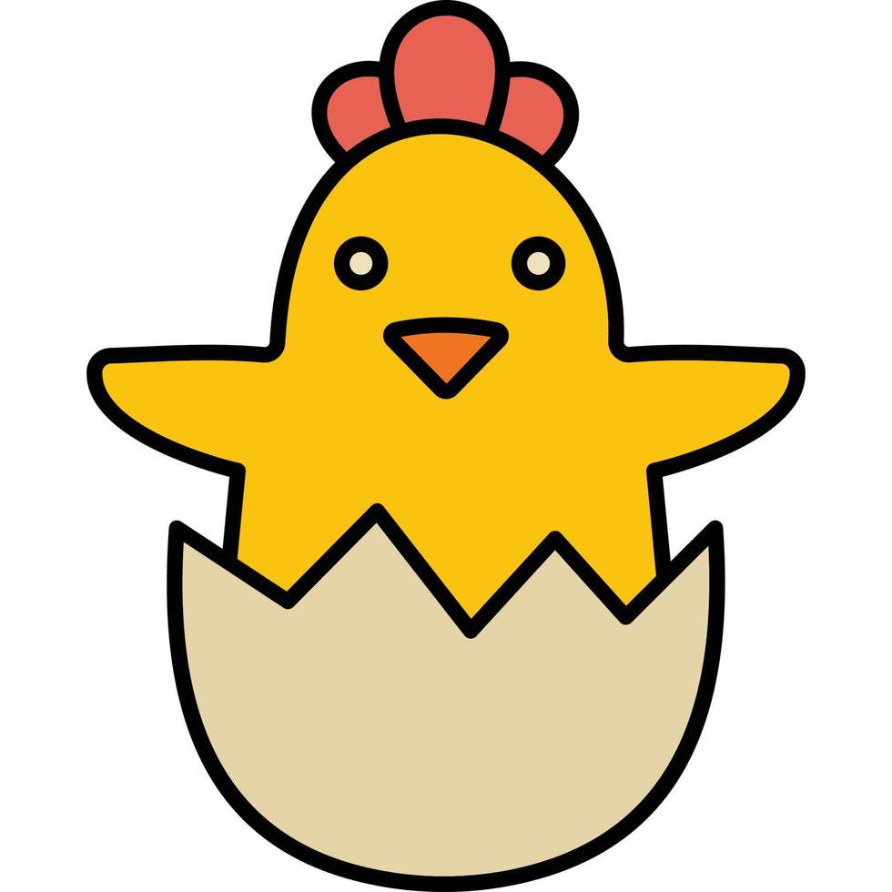 Chick which can easily edit or modify vector