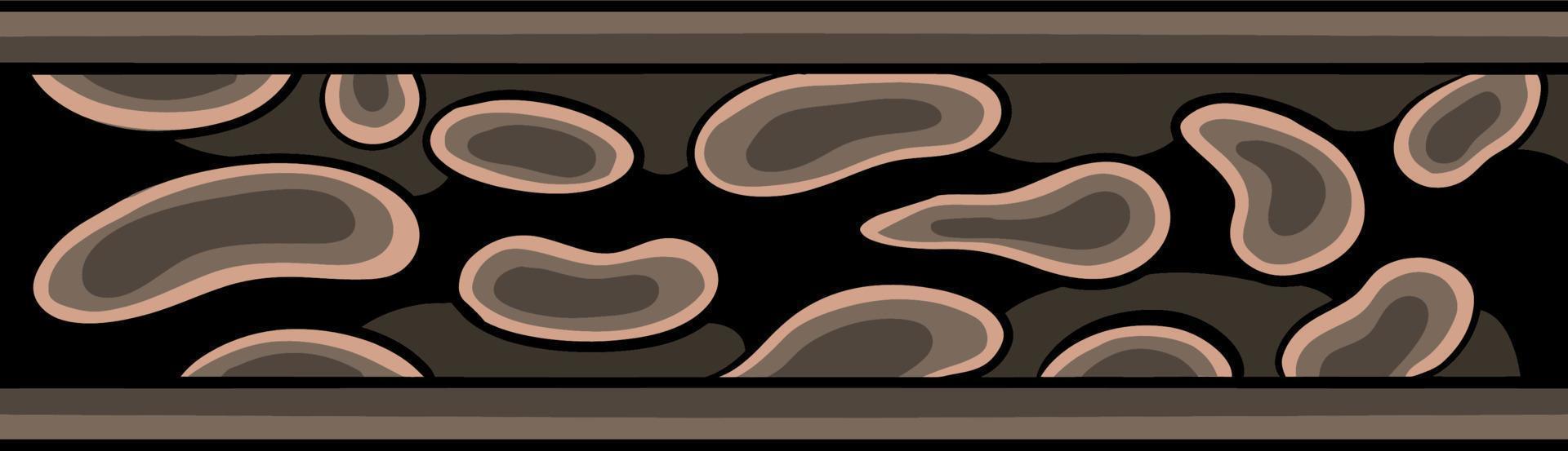 classic style engraving vector ornament design for elements, color editable