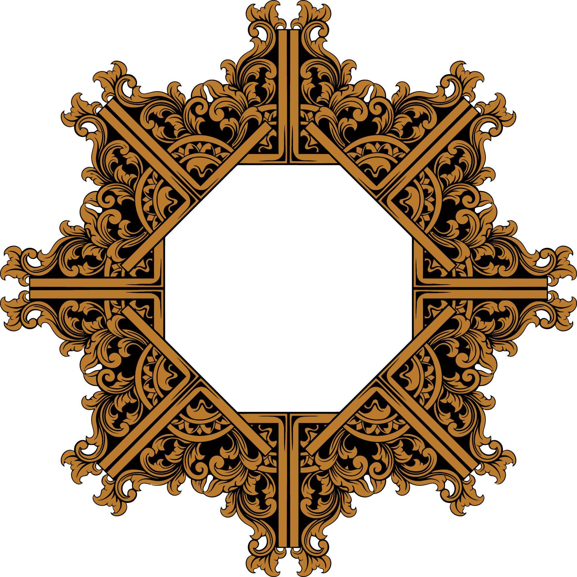 Beautiful carved decorative ornaments Vector design for elements 21335582 Vector Art at Vecteezy