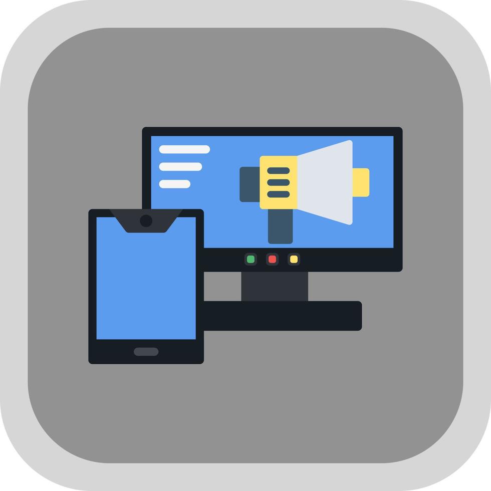 Multi Screen Marketing Vector Icon Design