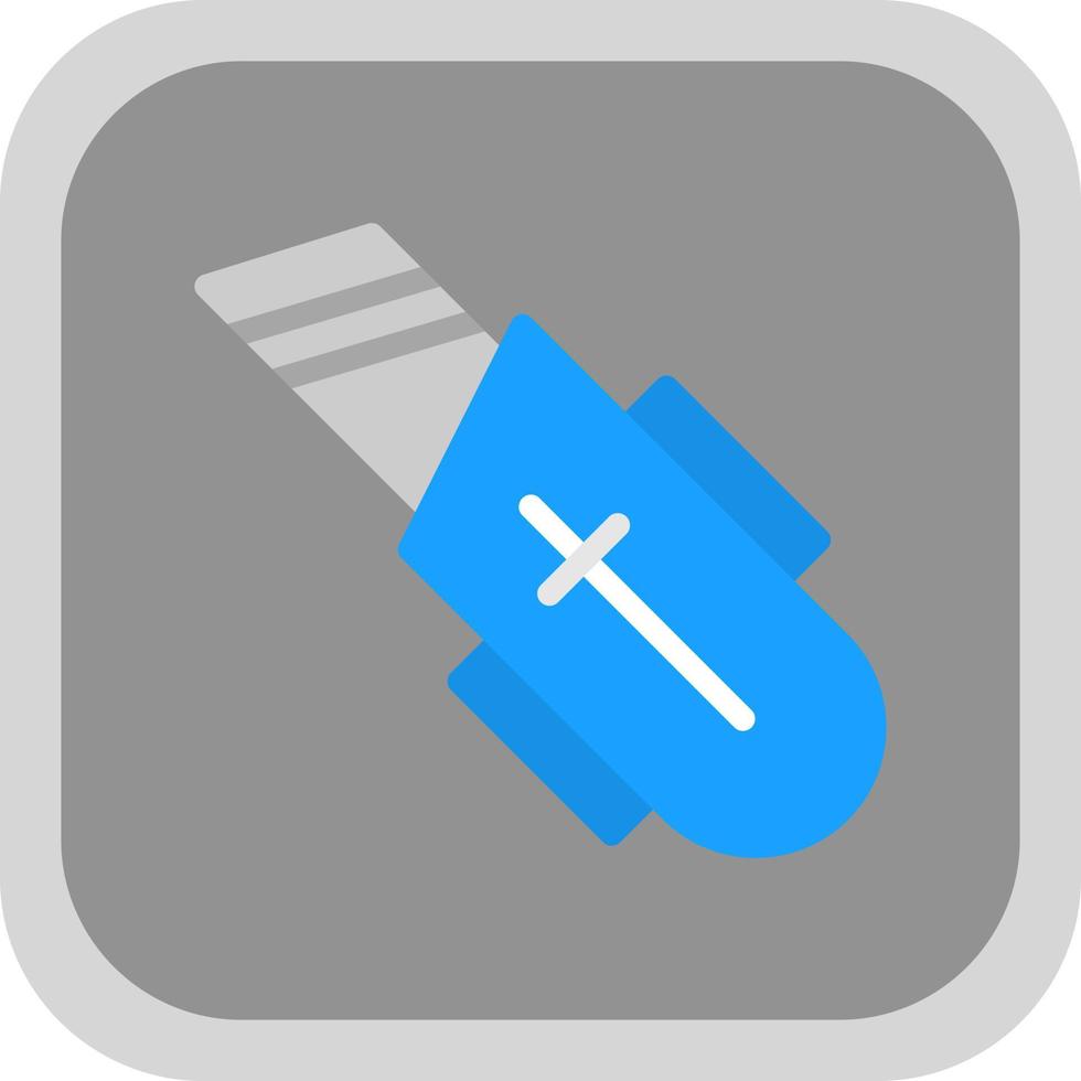 Utility Knife Vector Icon Design