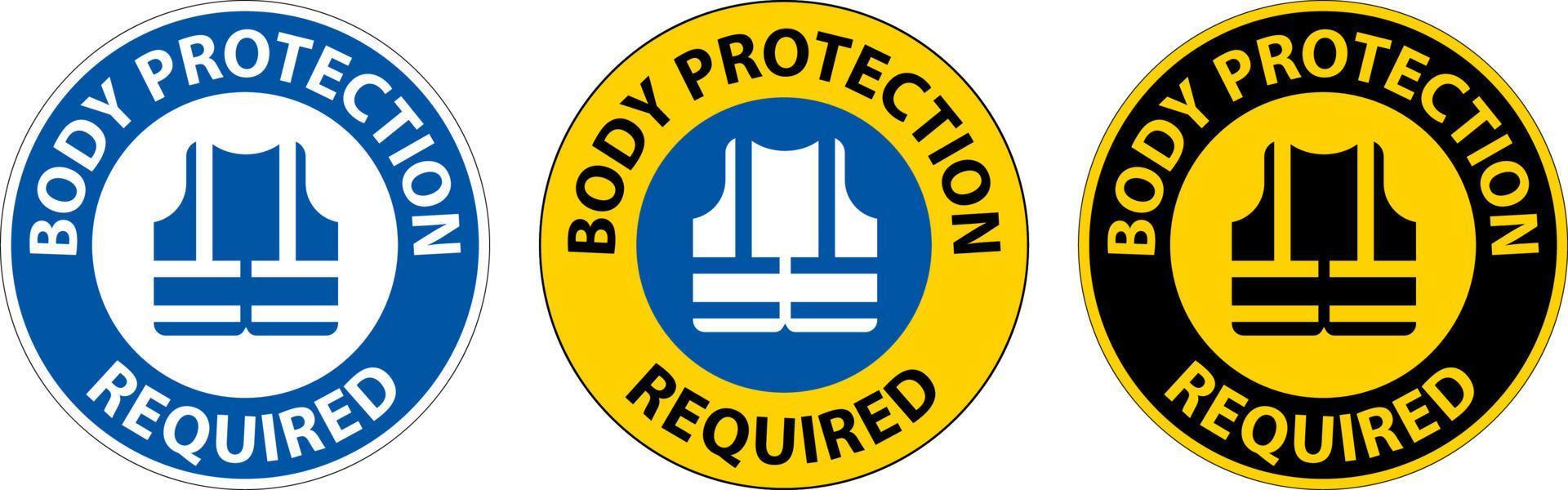 cuerpo proteccion necesario firmar en blanco antecedentes vector