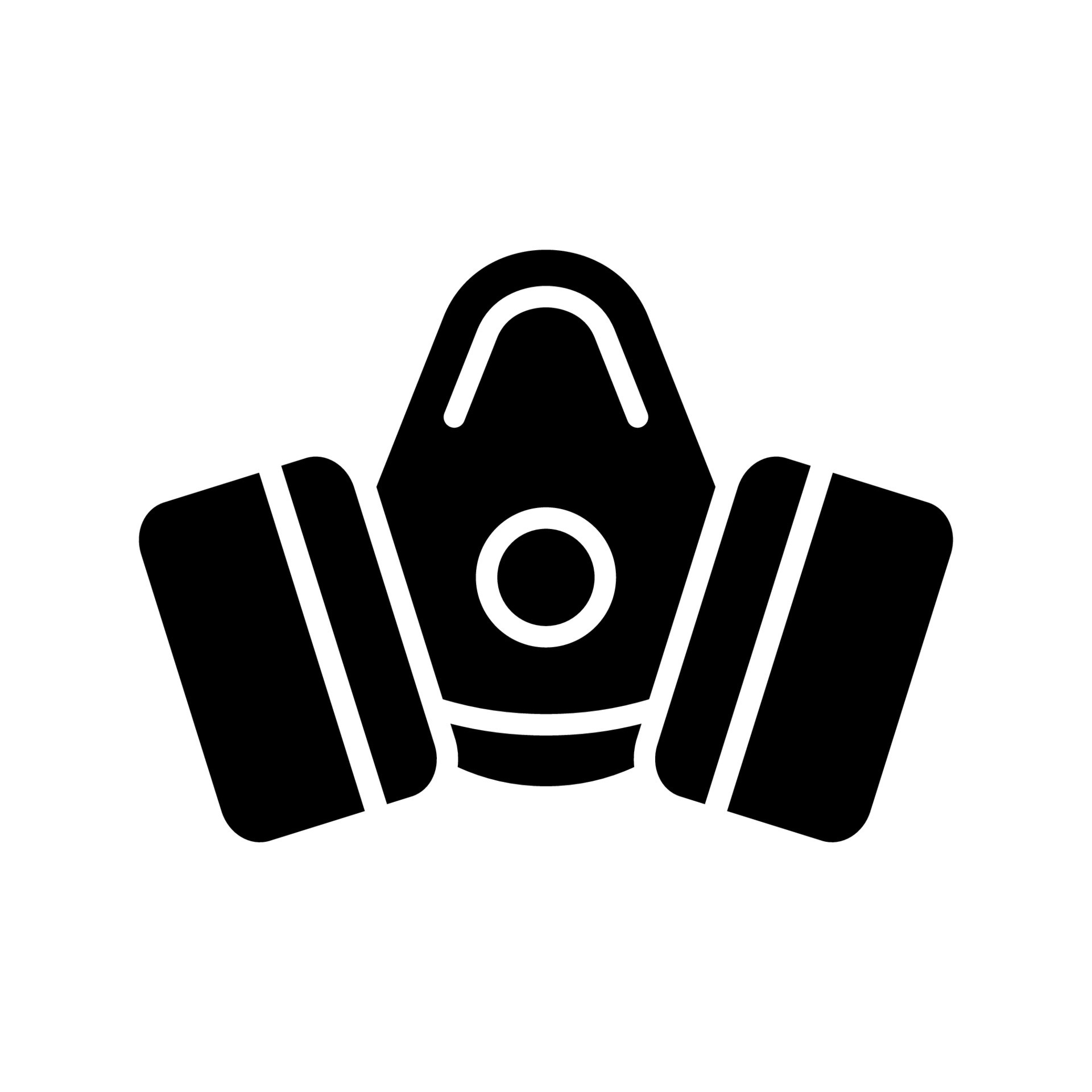 Respiratory protection required sign on white background 21336155