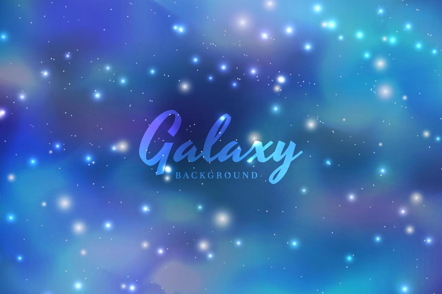 Galaxy starry background design vector