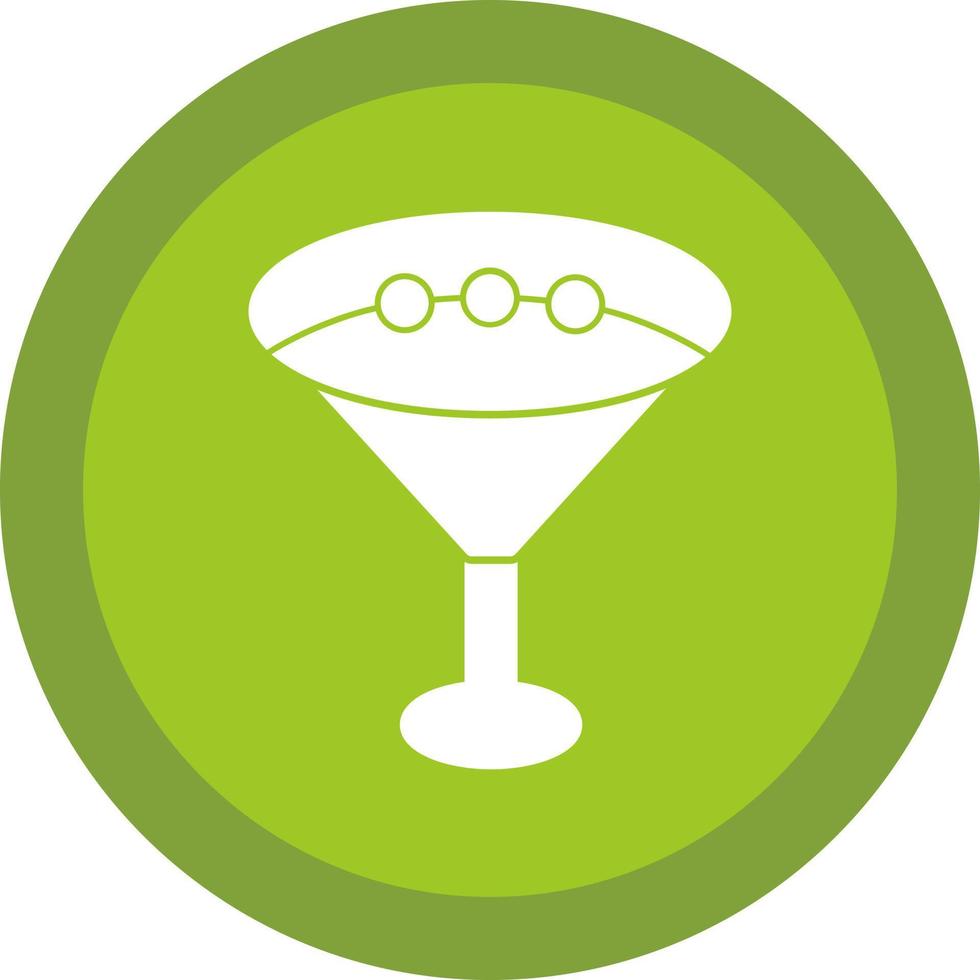 diseño de icono de vector de martini