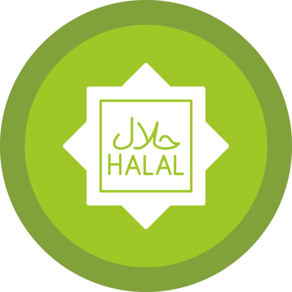 Halal Vector Icon Design