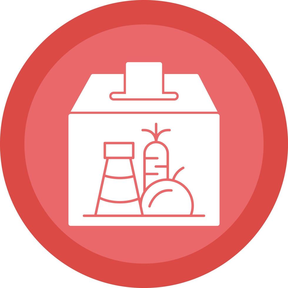 Food Donation Vector Icon Design