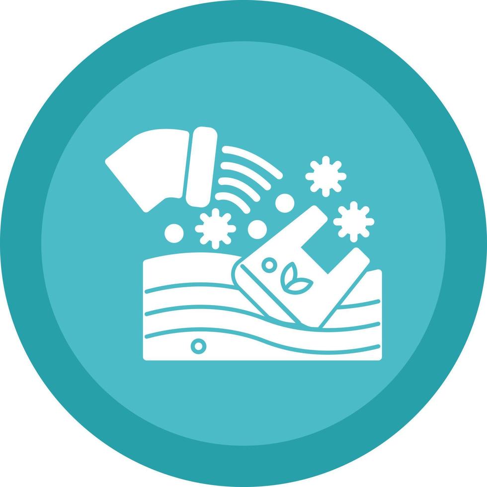 Water Pollution Vector Icon Design