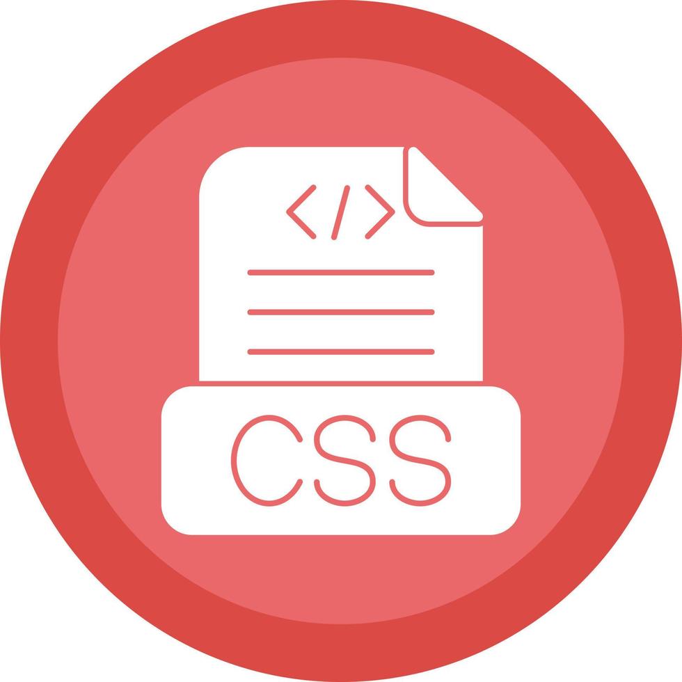 Css File Vector Icon Design