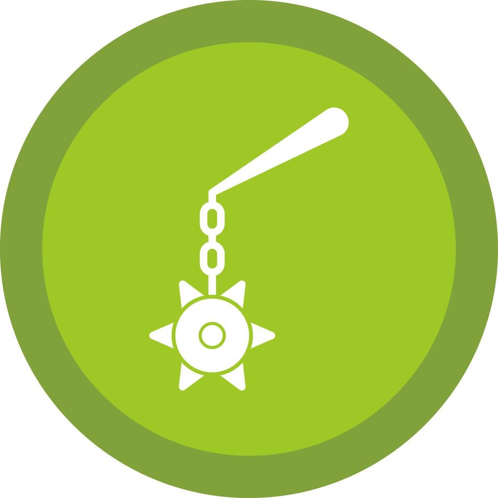 Mace Vector Icon Design