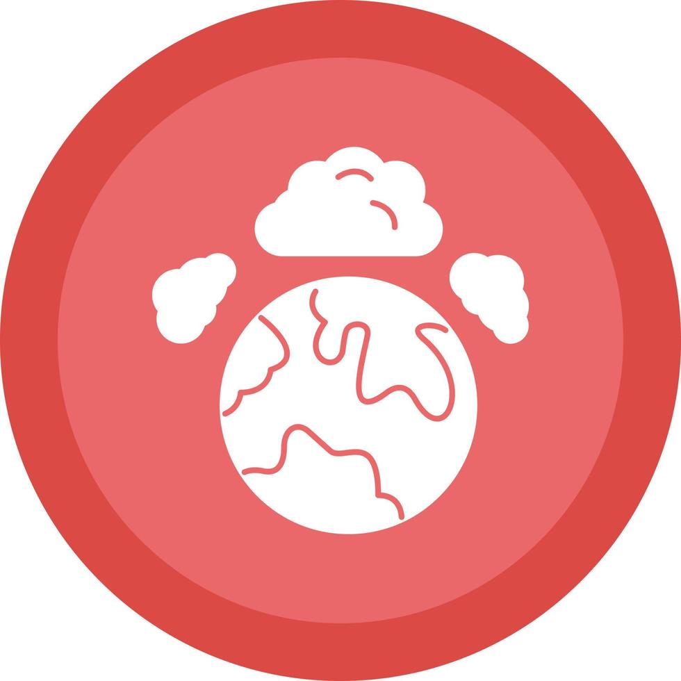 Atmospheric Pollution Vector Icon Design