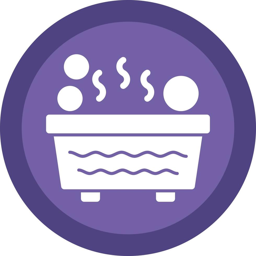 Jacuzzi Vector Icon Design