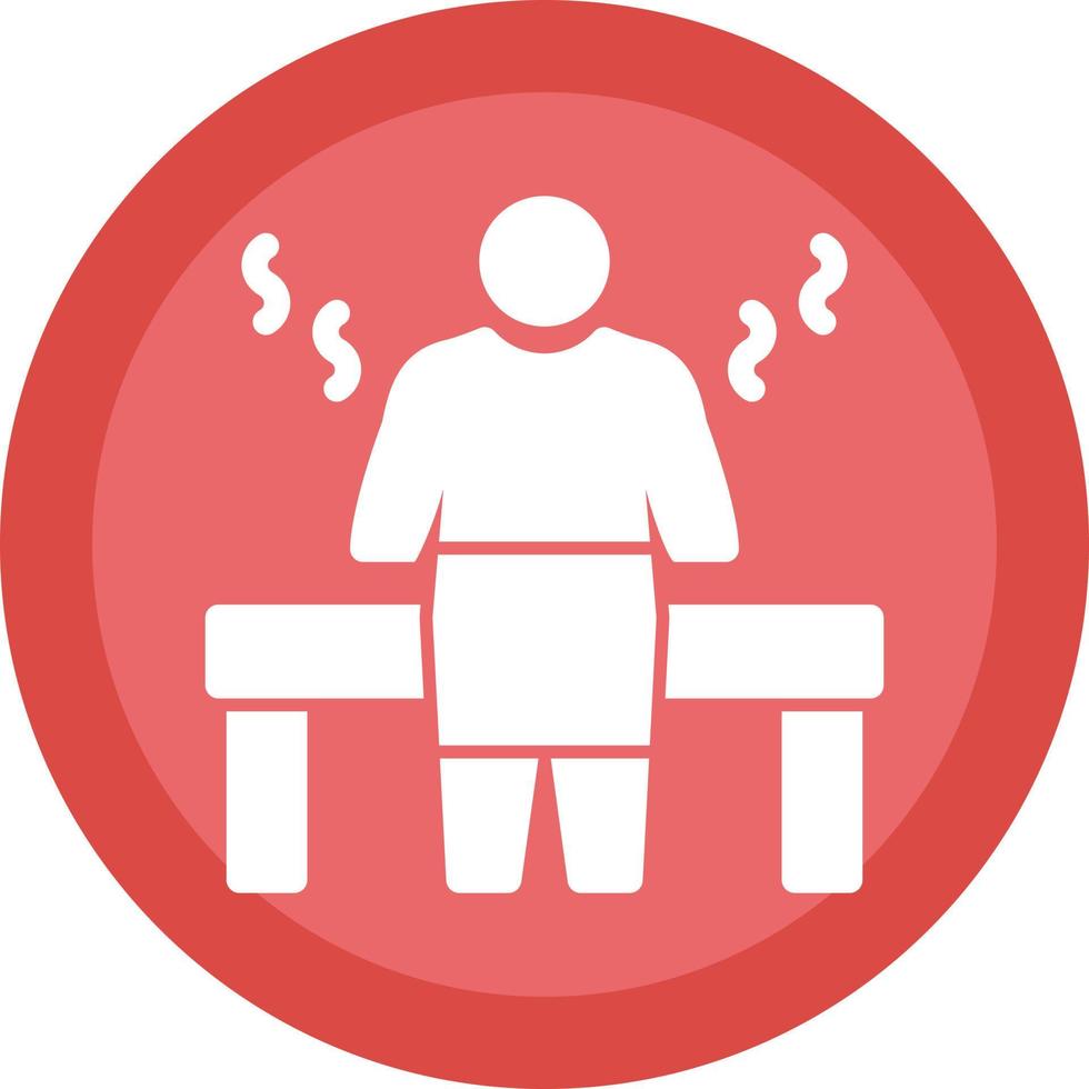 Sauna Vector Icon Design