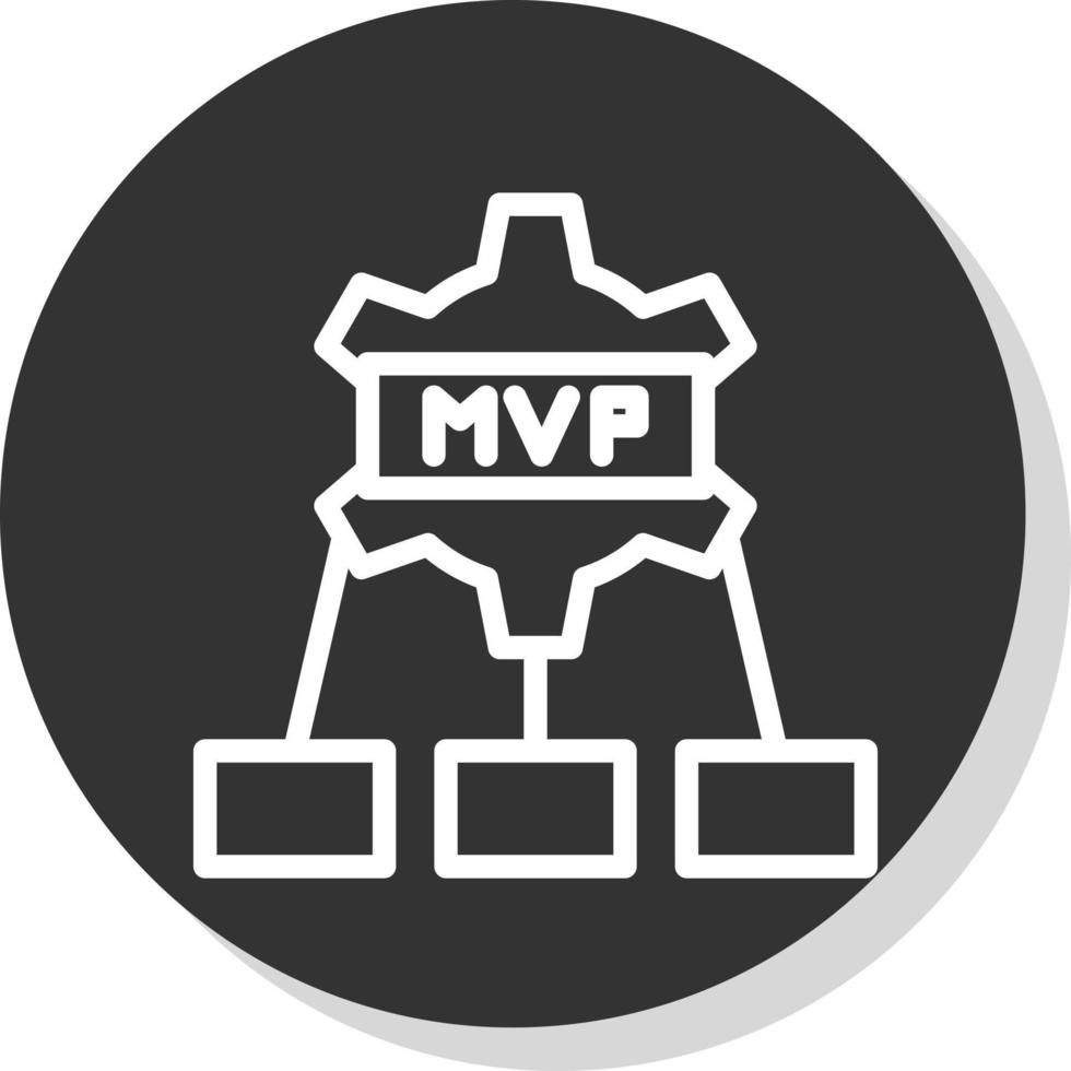 Mvp Vector Icon Design