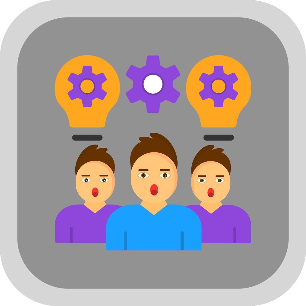 Team Work Vector Icon Design