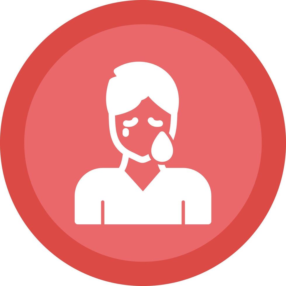 Grief Vector Icon Design