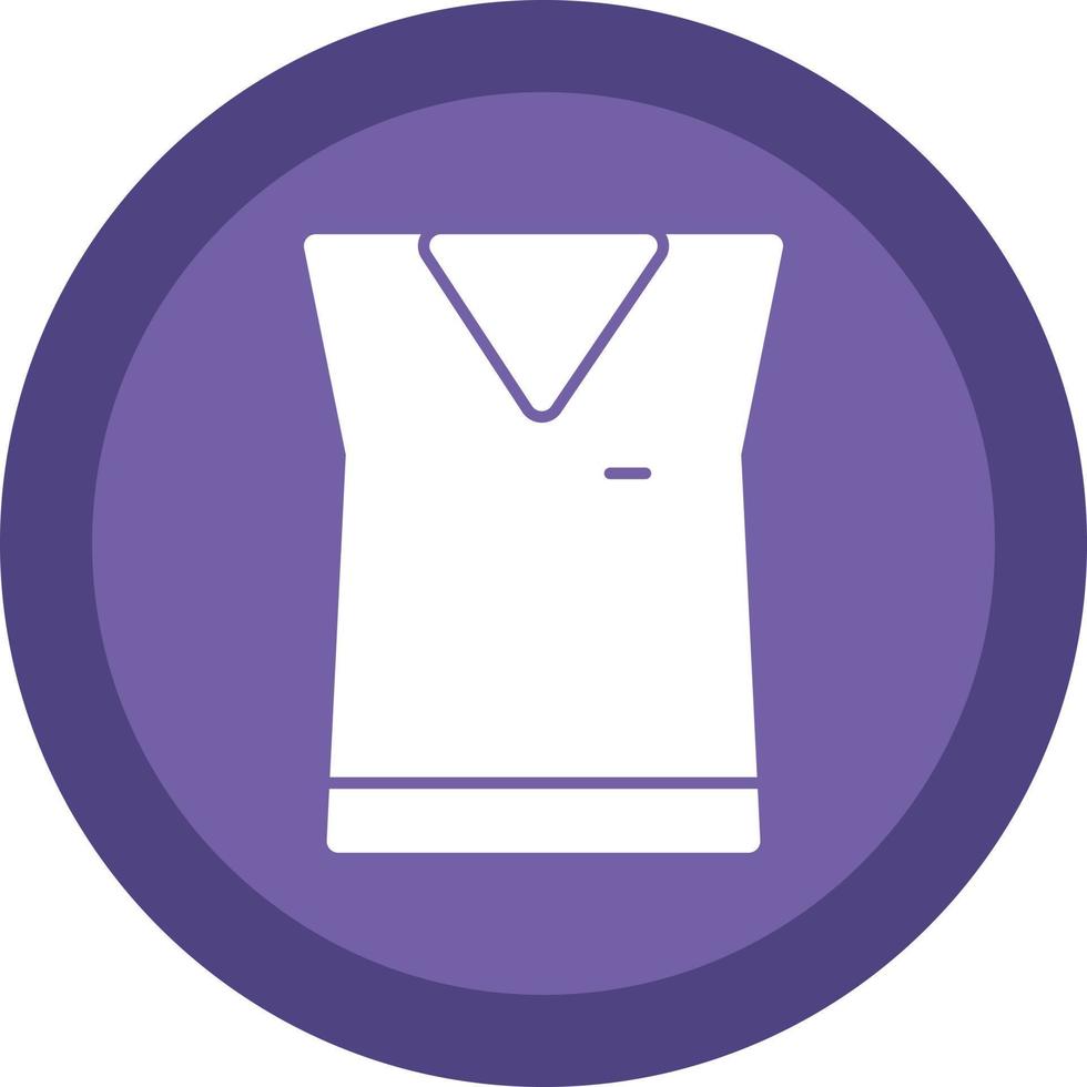 diseño de icono de vector de camisa sin mangas