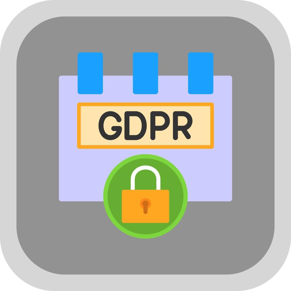 Gdpr Plugin Vector Icon Design