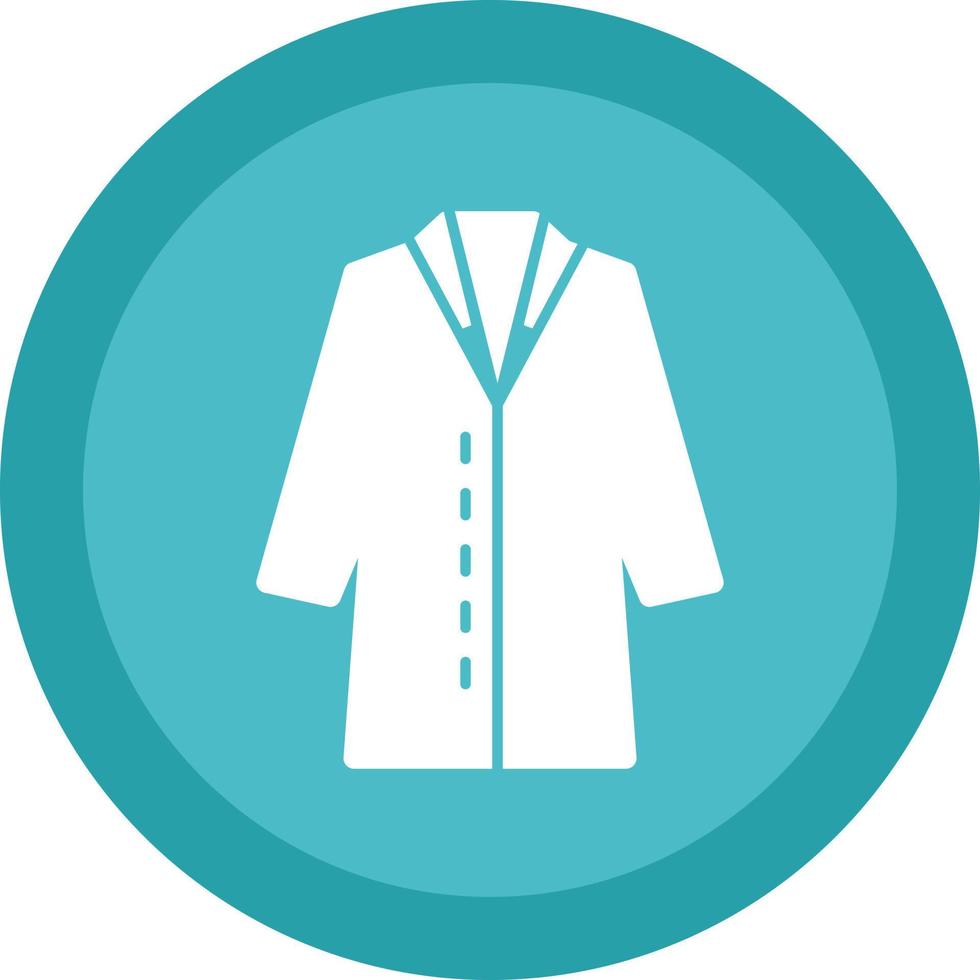 Lab Coat Vector Icon Design