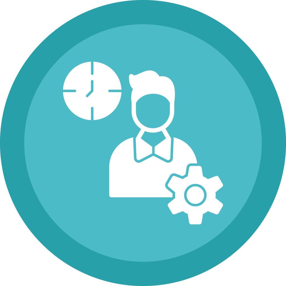 Productive Work Vector Icon Design