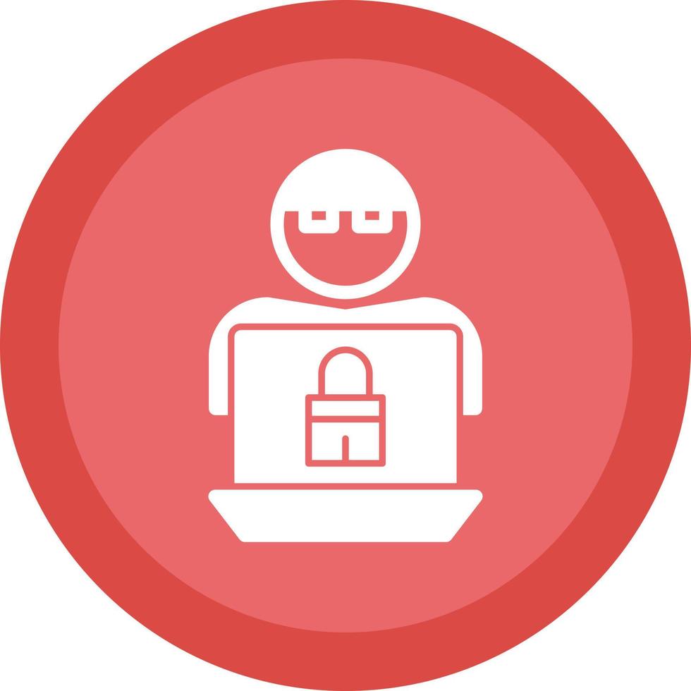 Cyber Attack Vector Icon Design