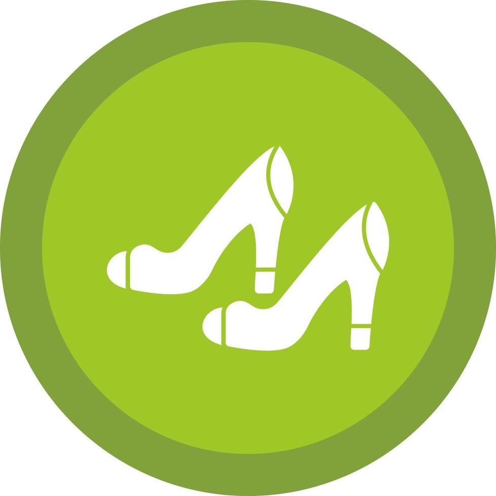 High Heels Vector Icon Design