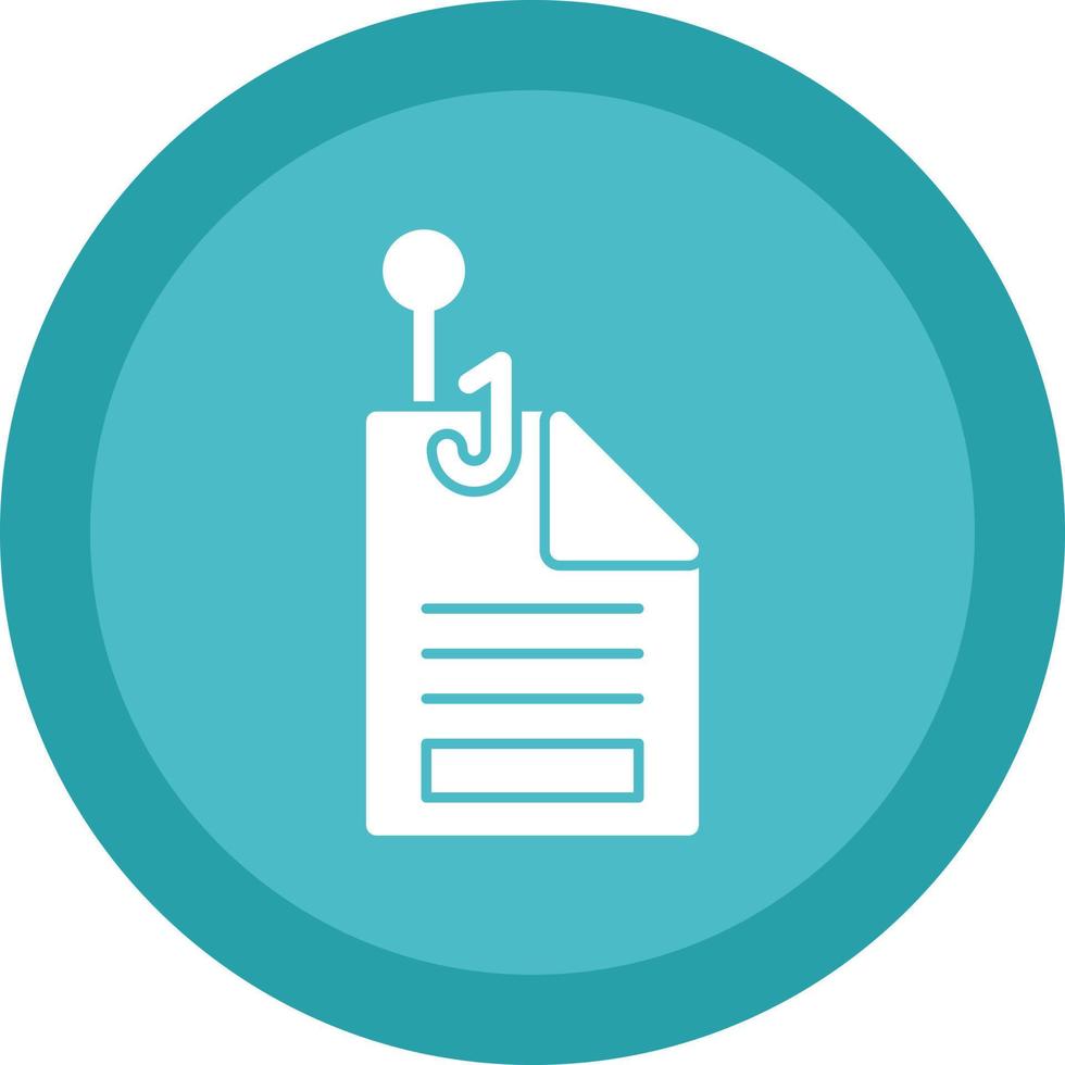 Stealing Documents Vector Icon Design