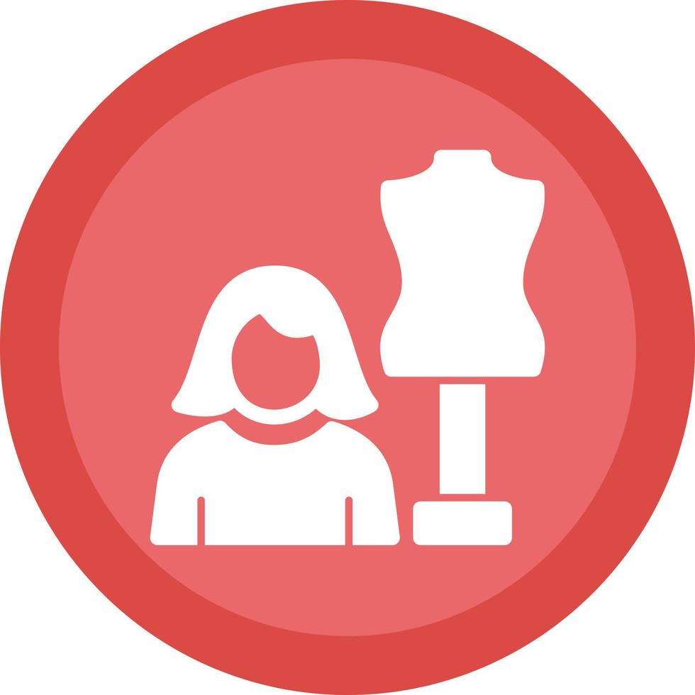 Fashion Designer Vector Icon Design