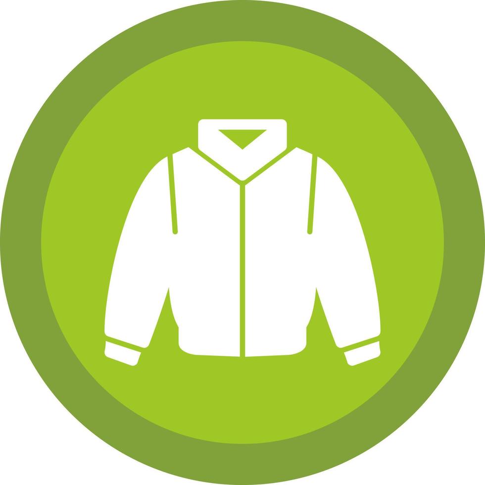 diseño de icono de vector de chaqueta varsity