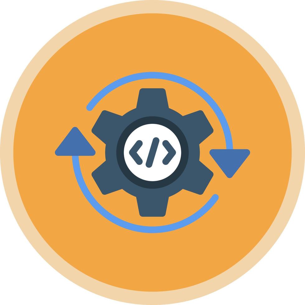 Continuous Integration Vector Icon Design