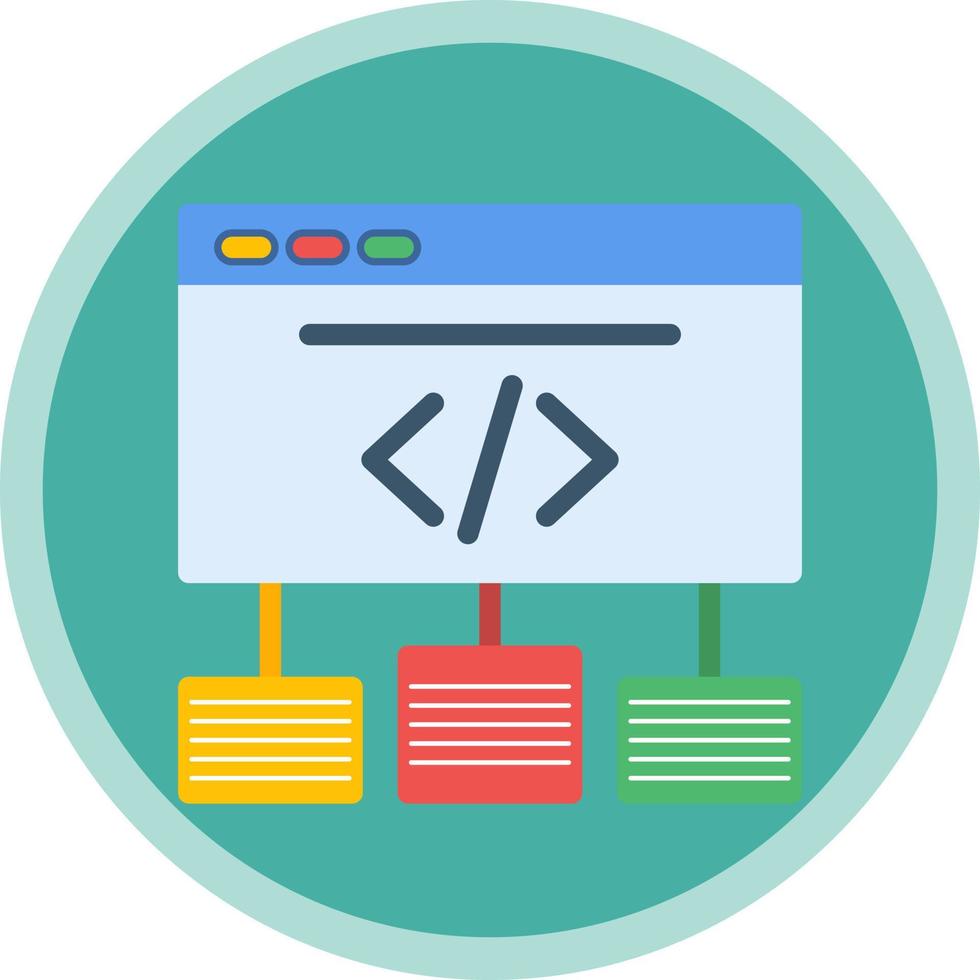 Agile Framework Vector Icon Design