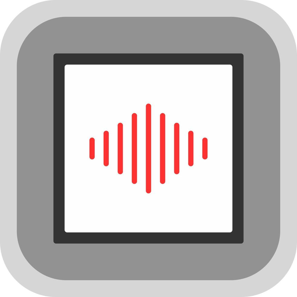 Sound Energy Vector Icon Design