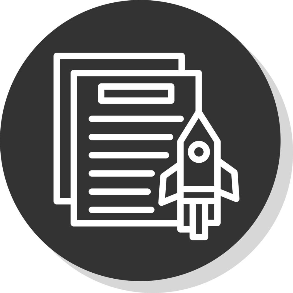 Project Start Vector Icon Design